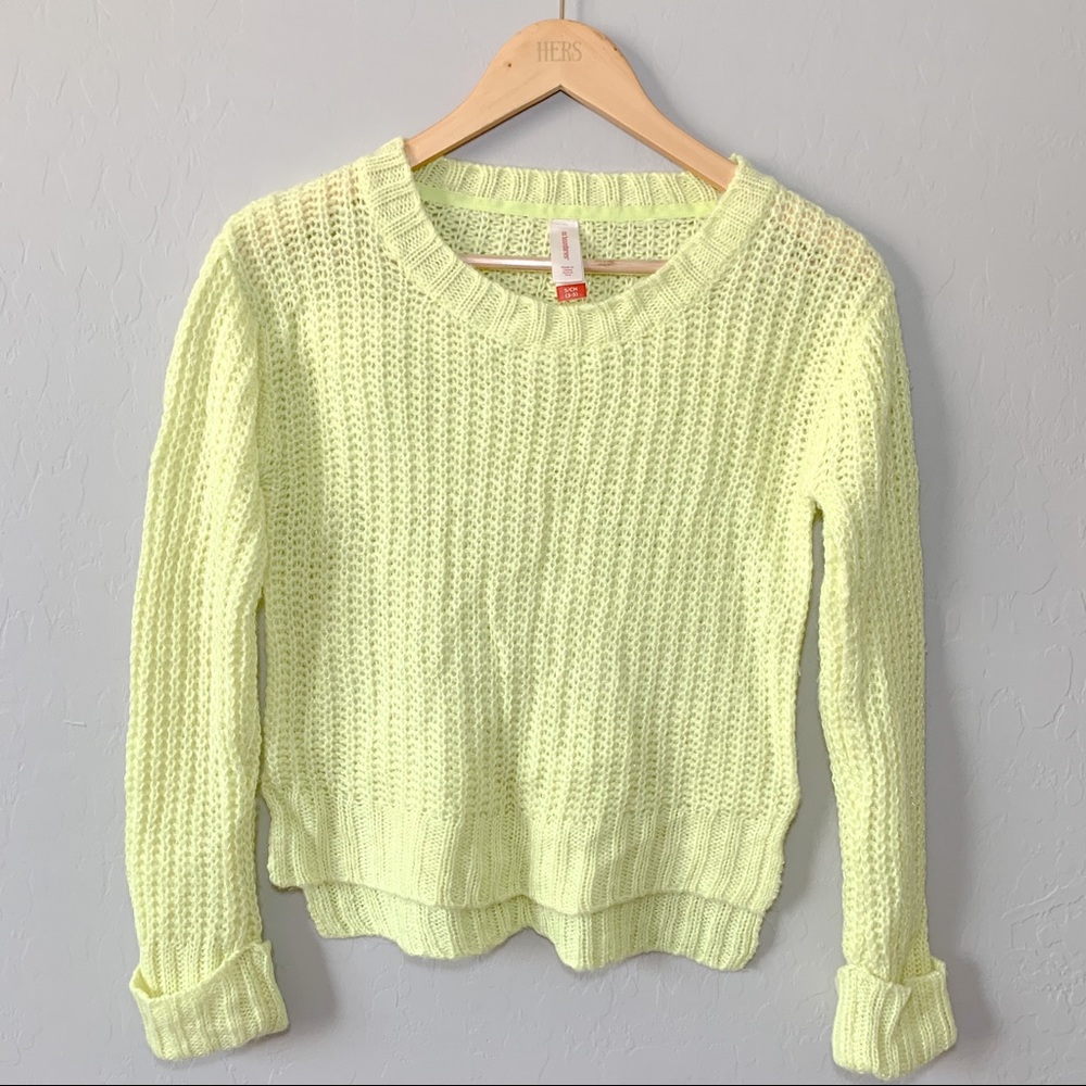 SAVE No Boundaries Knitted Pull over sweater